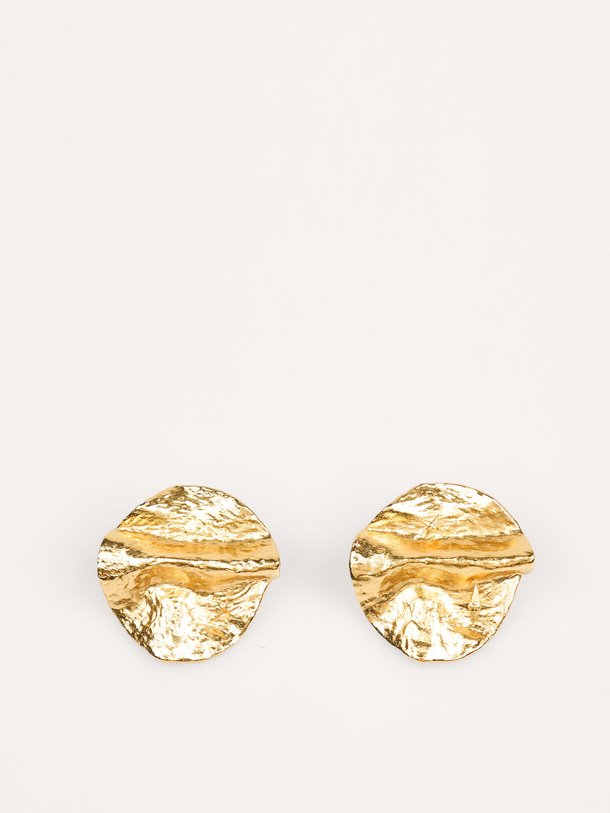 Ontdek de Brittae vergulde oorstekers van Sessun in de kleur Goudkleur bij Orangebag. Op werkdagen voor 21:45 besteld, morgen in huis.