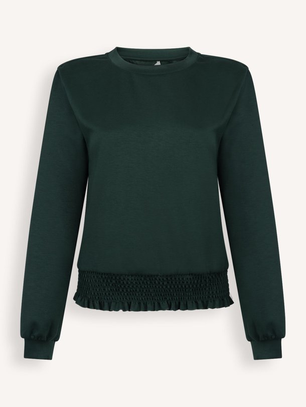 Ontdek de Kaylee viscosemix sweater van Aaiko in de kleur donkergroen bij Orangebag. Op werkdagen voor 21:45 besteld, morgen in huis.