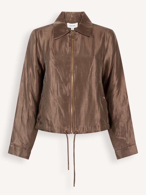 Ontdek de Ravi viscosemix jasje van Aaiko in de kleur bruin bij Orangebag. Op werkdagen voor 21:45 besteld, morgen in huis.