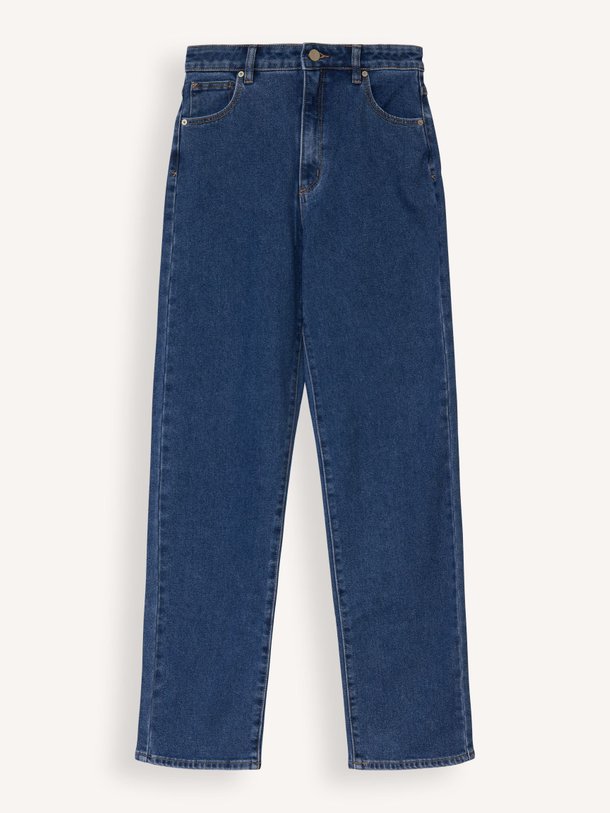 Ontdek de Bella high waist straight fit stretch jeans van Abrand in de kleur blauw bij Orangebag. Op werkdagen voor 21:45 besteld, morgen in huis.