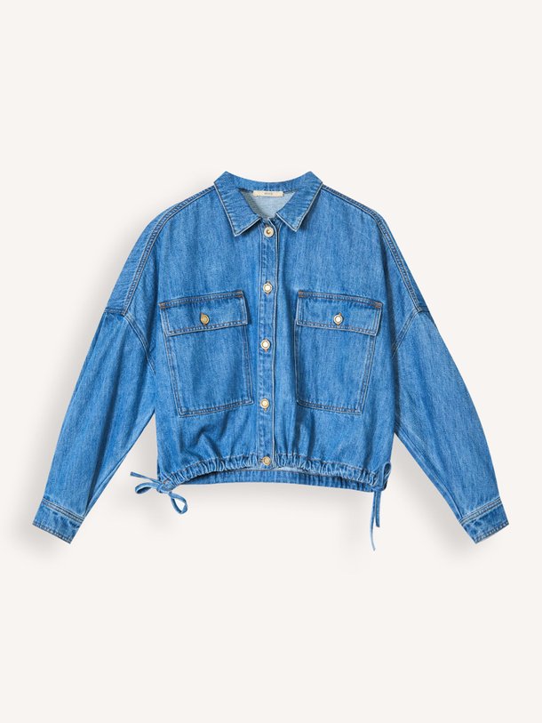 Ontdek de Cazanim denim jack van Sessun in de kleur Blauw bij Orangebag. Op werkdagen voor 21:45 besteld, morgen in huis.