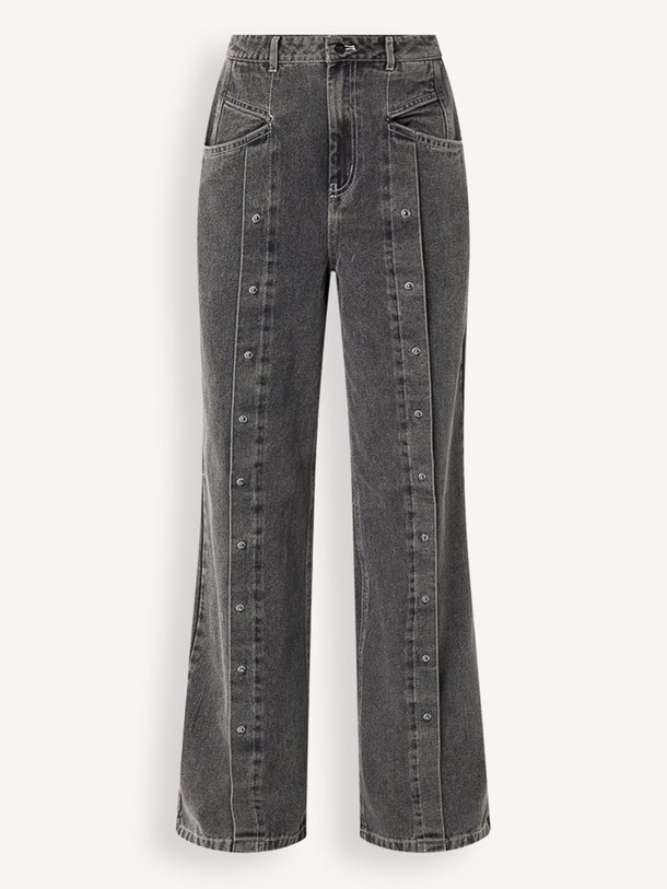 Ontdek de Kellan, mid waist loose fit jeans van Co'Couture bij Orangebag. Op werkdagen voor 21:45 besteld, morgen in huis.