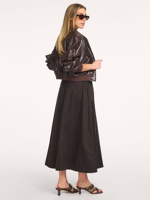 Ontdek de Yara, katoenmix poplin rok van Neo Noir bij Orangebag. Op werkdagen voor 21:45 besteld, morgen in huis.
