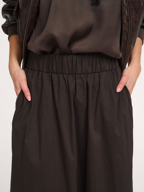 Ontdek de Yara, katoenmix poplin rok van Neo Noir bij Orangebag. Op werkdagen voor 21:45 besteld, morgen in huis.