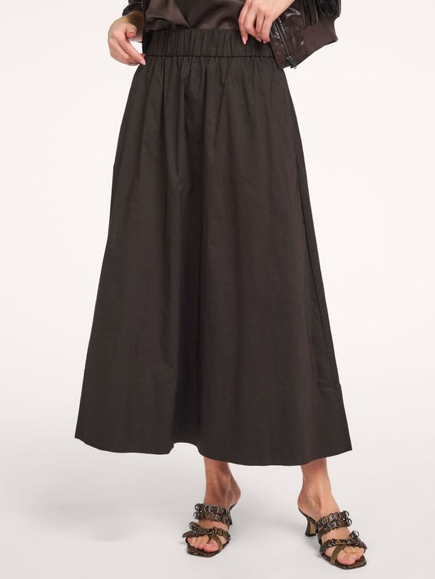 Ontdek de Yara, katoenmix poplin rok van Neo Noir bij Orangebag. Op werkdagen voor 21:45 besteld, morgen in huis.