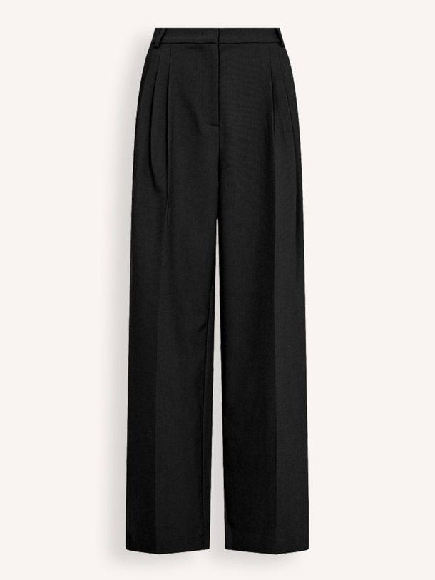 Vola, viscosemix wide leg pantalon