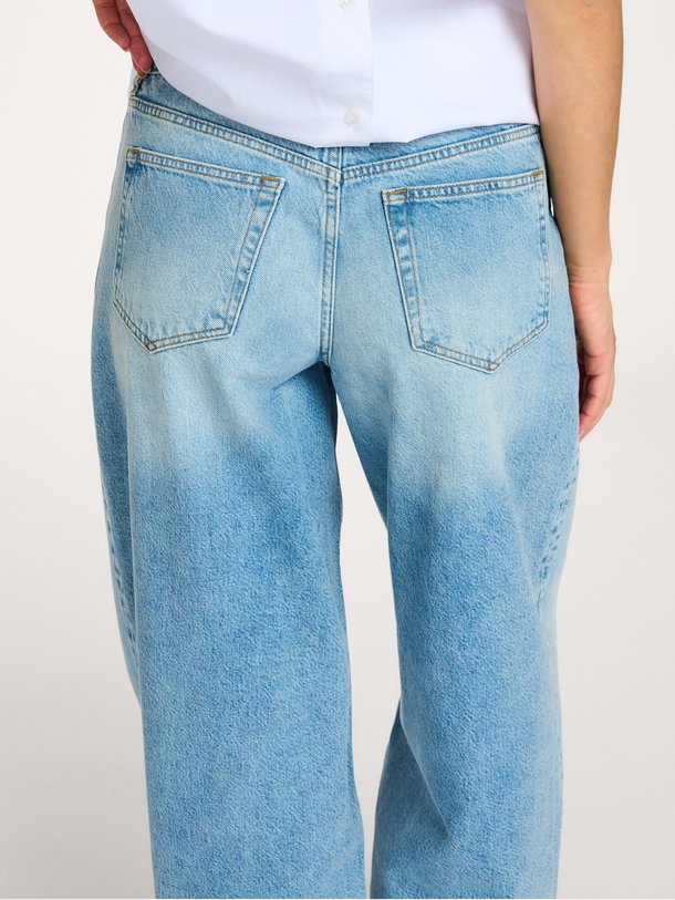 SAHARPER JEANS 15060 Saharper, mid waist barrel fit jeans