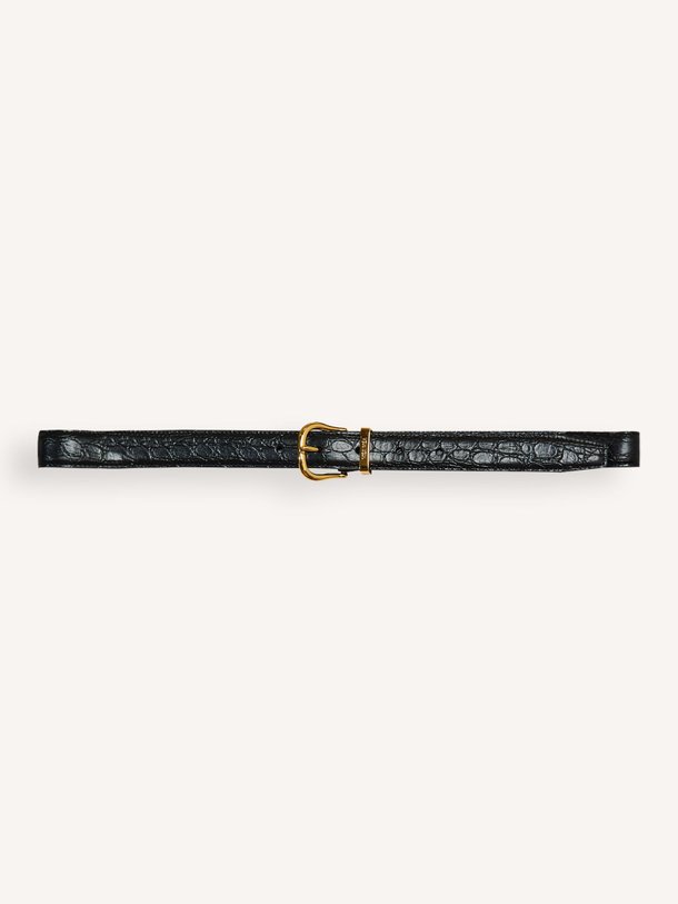 Ontdek de Pythia, lederen croco riem van MÃ©a MÃ©a bij Orangebag. Op werkdagen voor 21:45 besteld, morgen in huis.