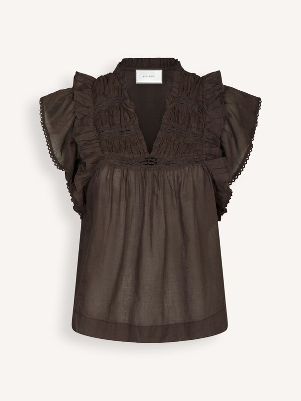 Ontdek de Jayla, katoenen top van Neo Noir bij Orangebag. Op werkdagen voor 21:45 besteld, morgen in huis.