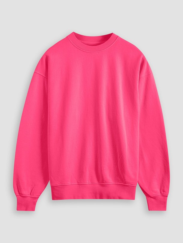 Organic cotton oversized sweater