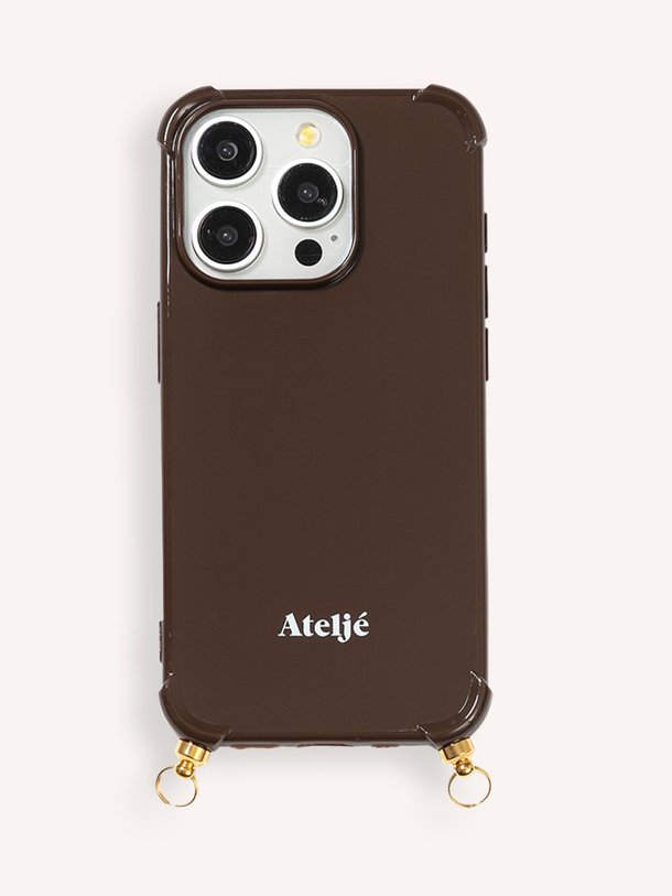 Dark Brown, Iphone case