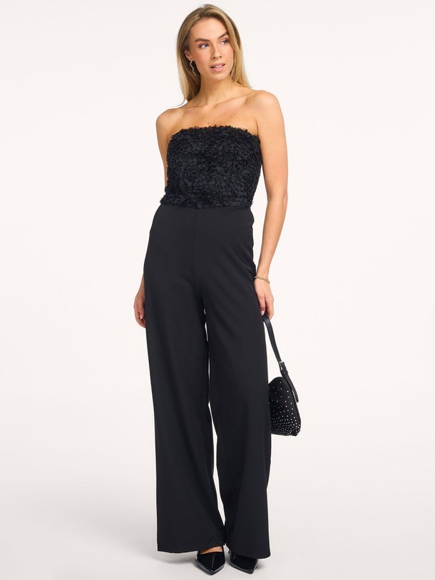 Ontdek de Julia, viscosemix strapless jumpsuit van Freebird bij Orangebag. Op werkdagen voor 21:45 besteld, morgen in huis.