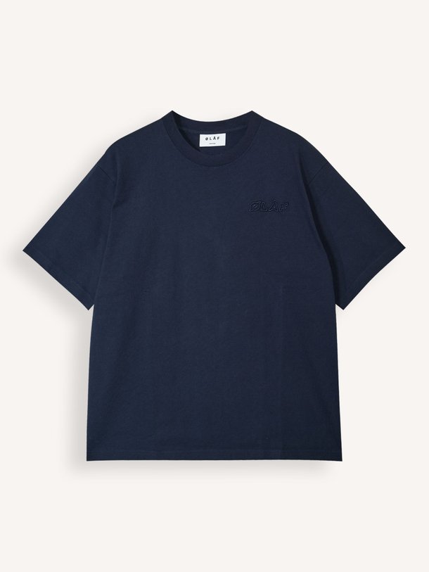 Ontdek de Katoenen logo T-shirt van OLAF bij Orangebag. Op werkdagen voor 21:45 besteld, morgen in huis.