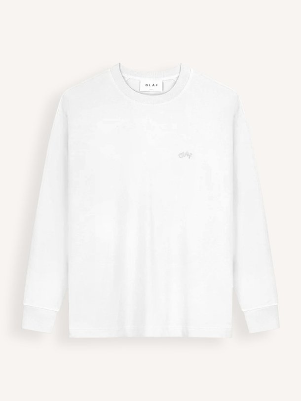 Ontdek de Organic cotton longsleeve van OLAF bij Orangebag. Op werkdagen voor 21:45 besteld, morgen in huis.