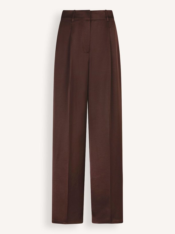 Ontdek de Jules, geweven satijnlook wide leg broek van Dante 6 bij Orangebag. Op werkdagen voor 21:45 besteld, morgen in huis.