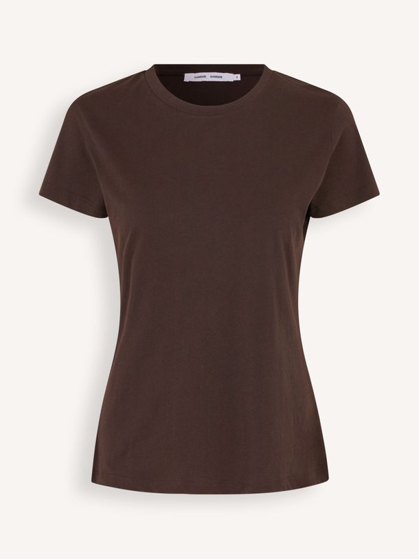 Ontdek de Solly, organic cotton T-shirt van Samsoe Samsoe bij Orangebag. Op werkdagen voor 21:45 besteld, morgen in huis.