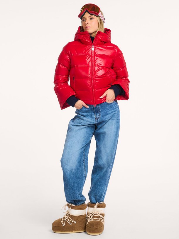 Ontdek de Gewatteerde glanzende ski jas van Perfect Moment bij Orangebag. Op werkdagen voor 21:45 besteld, morgen in huis.