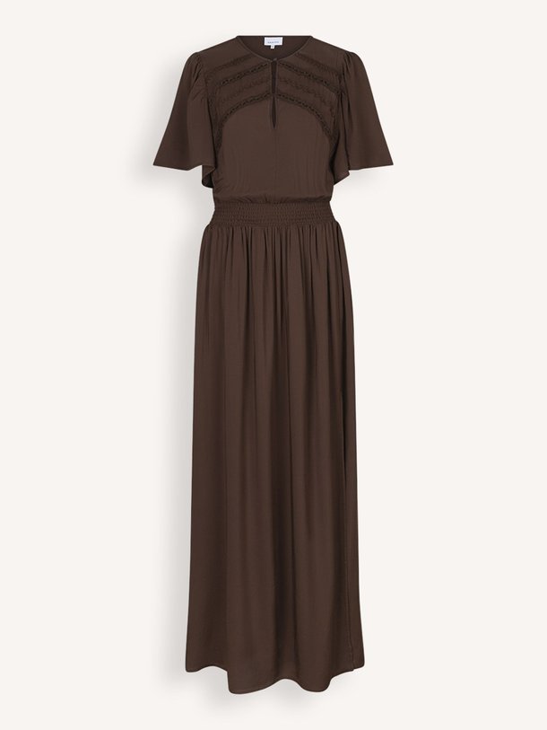 Ontdek de Geroux, viscose maxi jurk van Dante 6 bij Orangebag. Op werkdagen voor 21:45 besteld, morgen in huis.