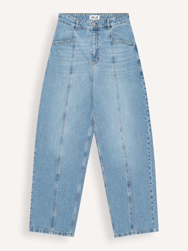 High waist barrel fit jeans