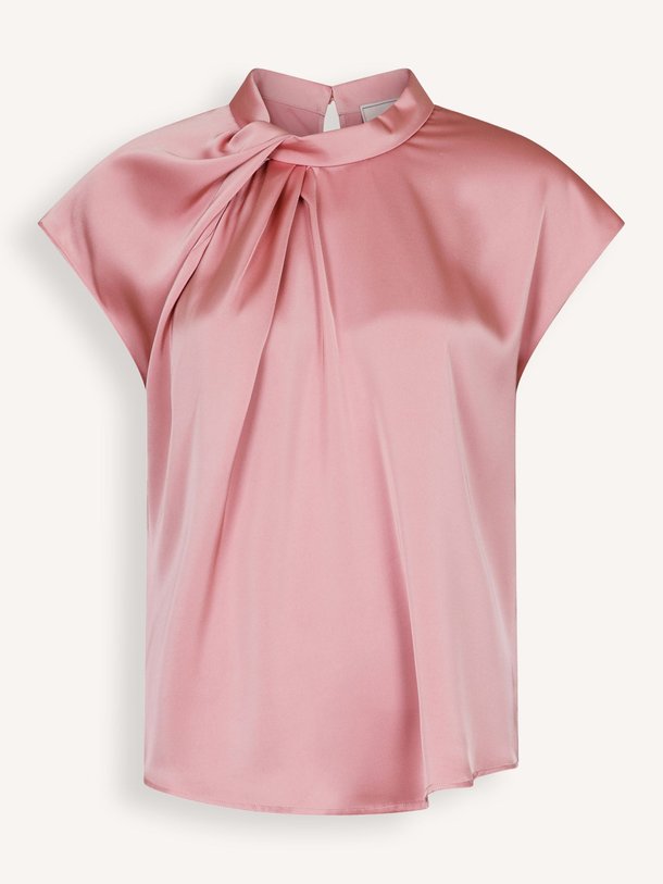 Ontdek de Fleur, geweven satijnen top van Neo Noir bij Orangebag. Op werkdagen voor 21:45 besteld, morgen in huis.