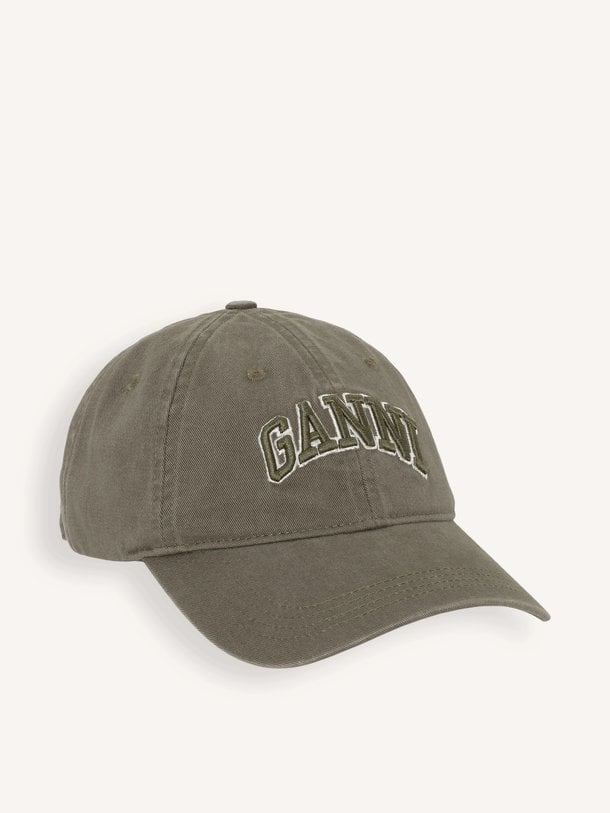 Washed Cotton Canvas Cap Emb Organic cotton pet