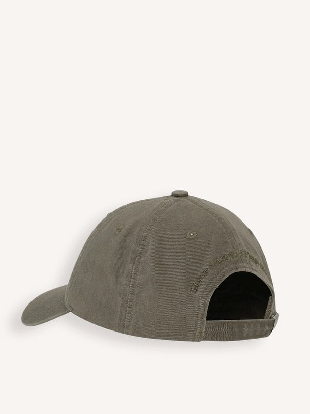 Washed Cotton Canvas Cap Emb Organic cotton pet