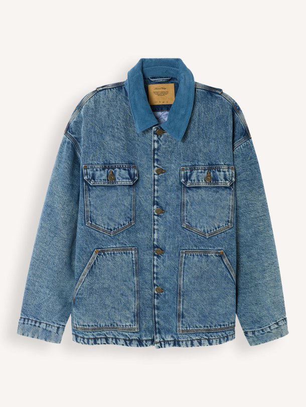 Ontdek de Joybird, denim jack van American Vintage bij Orangebag. Op werkdagen voor 21:45 besteld, morgen in huis.