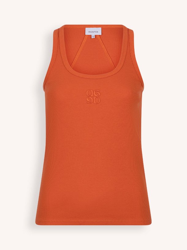 Dante6-Zora scoopneck logo tanktop
