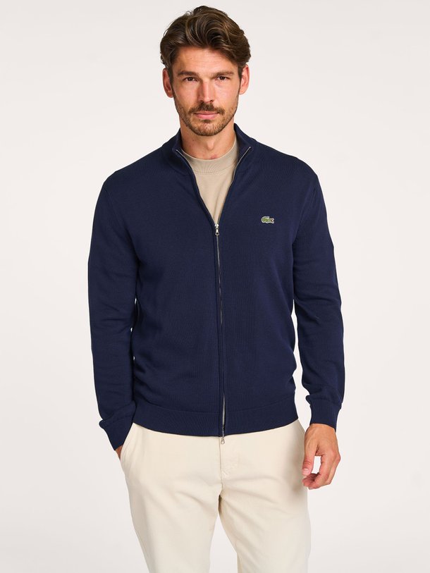 Ontdek de Katoenen vest met logo van Lacoste bij Orangebag. Op werkdagen voor 21:45 besteld, morgen in huis.