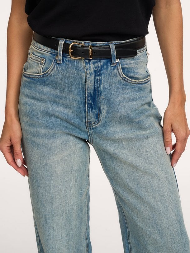Jade, high waist straight fit jeans