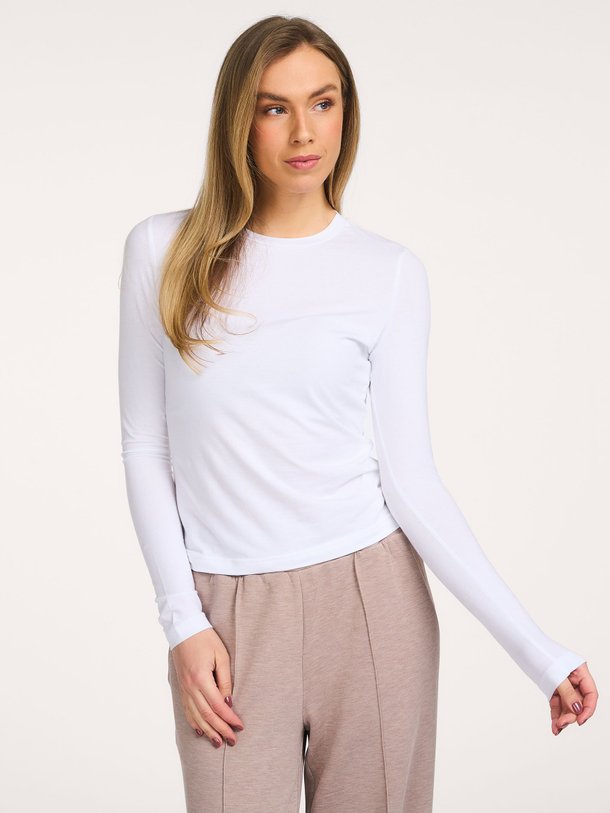 Ontdek de Edna, katoenmix longsleeve van Varley bij Orangebag. Op werkdagen voor 21:45 besteld, morgen in huis.