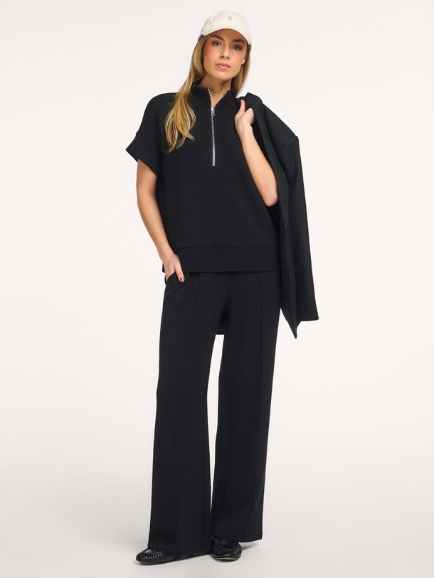 Varley Ritchie, viscosemix sweater - Zwart Ontdek de Ritchie, viscosemix sweater van Varley bij Orangebag. Op werkdagen voor 21:45 besteld, morgen in huis.