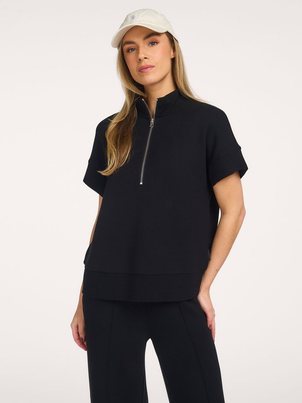 Varley Ritchie, viscosemix sweater - Zwart Ontdek de Ritchie, viscosemix sweater van Varley bij Orangebag. Op werkdagen voor 21:45 besteld, morgen in huis.