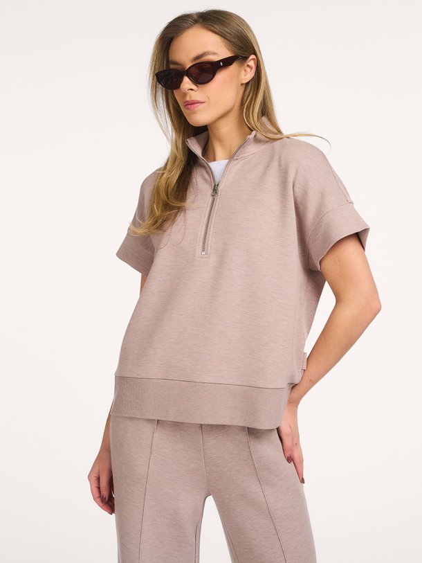 Ontdek de Ritchie, viscosemix gemêleerd sweater van Varley bij Orangebag. Op werkdagen voor 21:45 besteld, morgen in huis.