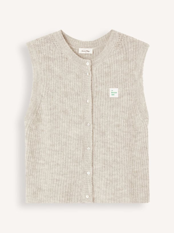 East, alpacamix gemêleerd vest