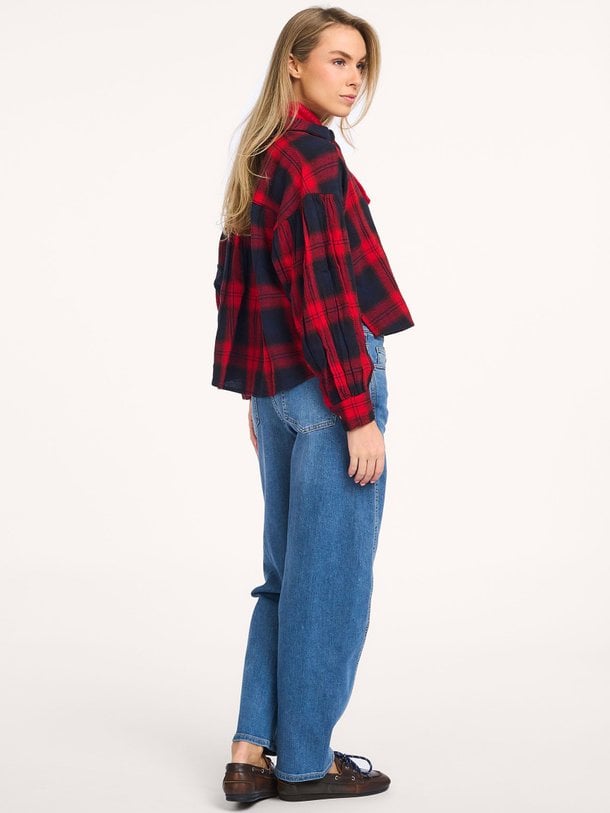 Ontdek de Begum, high waist barrel fit stretch jeans van By-Bar bij Orangebag. Op werkdagen voor 21:45 besteld, morgen in huis.