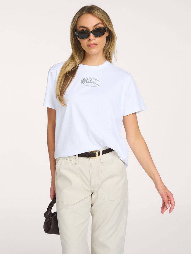 Organic cotton T-shirt met print