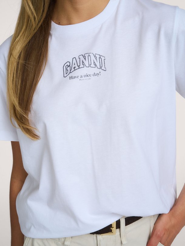 Organic cotton T-shirt met print