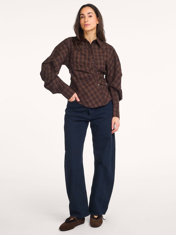 Ontdek de Neoella, katoenen geruite blouse van Neo Noir bij Orangebag. Op werkdagen voor 21:45 besteld, morgen in huis.