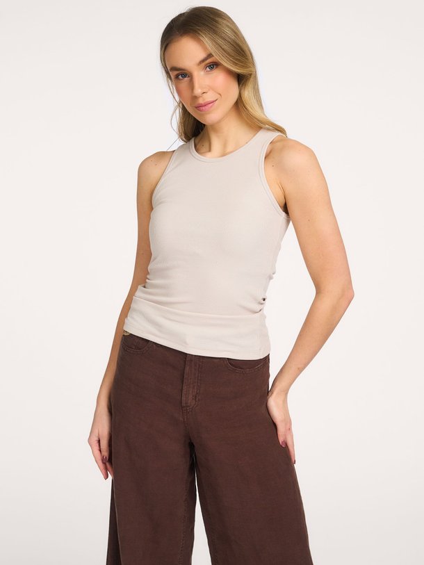 Ontdek de Celin, katoenmix tanktop van Club L`avenir bij Orangebag. Op werkdagen voor 21:45 besteld, morgen in huis.