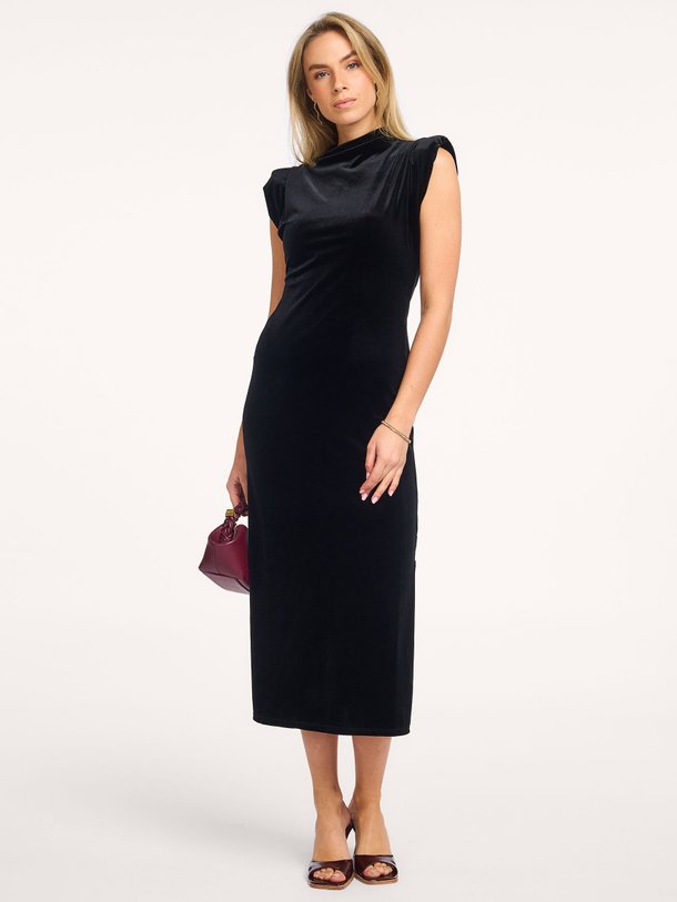 Ontdek de Dot, geweven velourse jurk van Freebird bij Orangebag. Op werkdagen voor 21:45 besteld, morgen in huis.