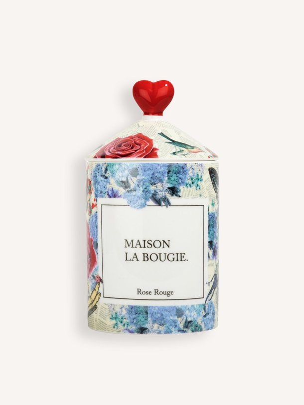 Ontdek de Rose Rouge, geurkaars 350g van Maison La Bougie bij Orangebag. Op werkdagen voor 21:45 besteld, morgen in huis.