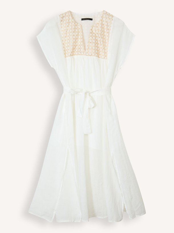 Ontdek de Katoenmix jurk met borduursel van Greek Archaic Kori bij Orangebag. Op werkdagen voor 21:45 besteld, morgen in huis.