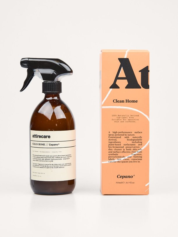 Ontdek de Clean Home Spray van Attirecare bij Orangebag. Op werkdagen voor 21:45 besteld, morgen in huis.