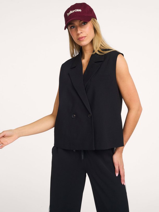 Modstrom Gale, rayonmix gilet - Zwart Ontdek de Gale, rayonmix gilet van Modstrom bij Orangebag. Op werkdagen voor 21:45 besteld, morgen in huis.