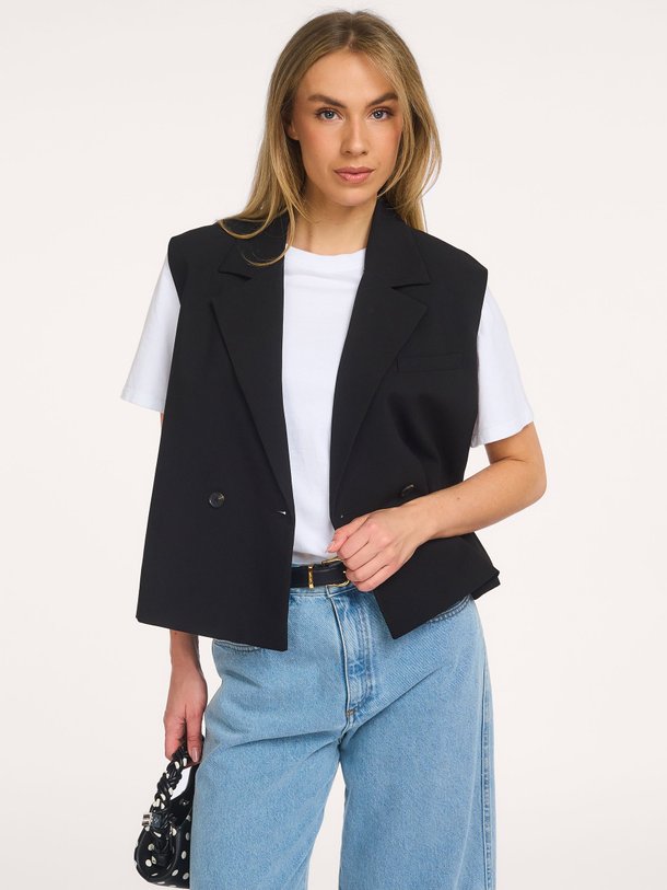 Ontdek de Gale, rayonmix gilet van Modstrom bij Orangebag. Op werkdagen voor 21:45 besteld, morgen in huis.