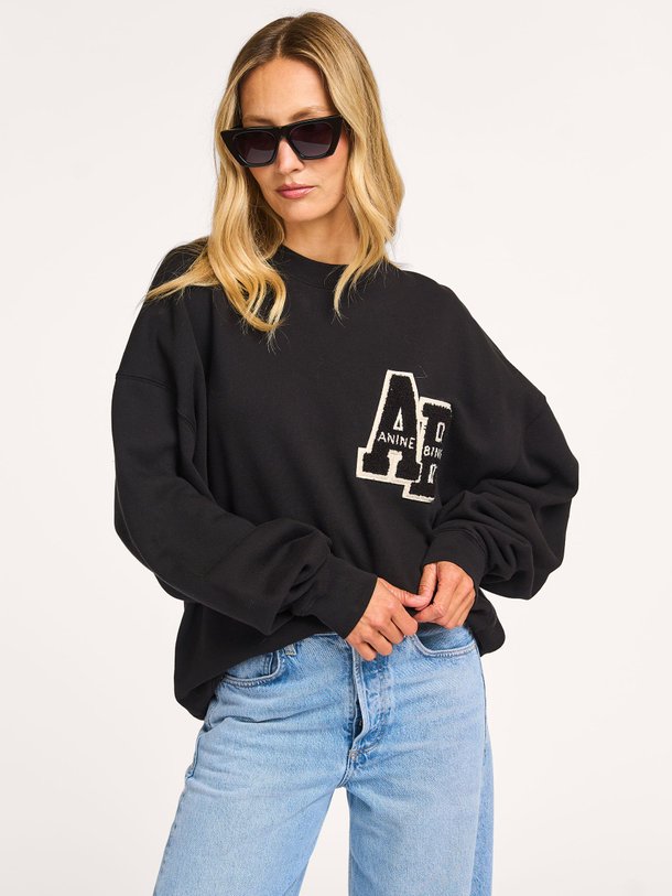 Ontdek de Miles, katoenen oversized sweater van Anine Bing bij Orangebag. Op werkdagen voor 21:45 besteld, morgen in huis.