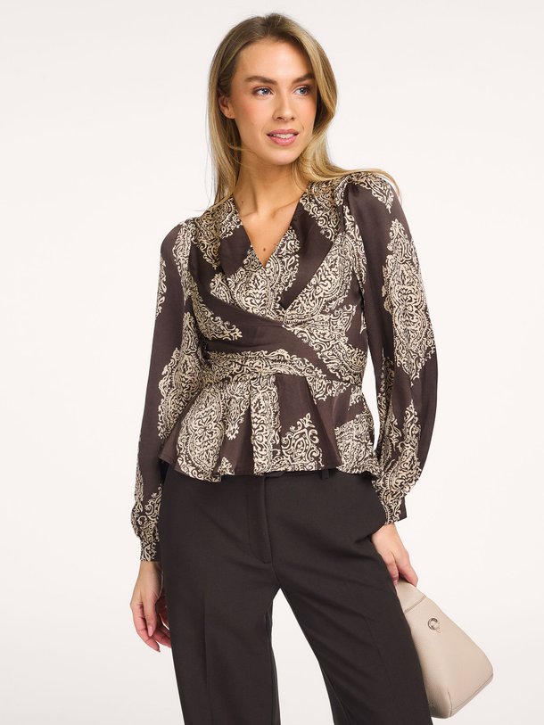 Ontdek de Rista, geweven top met print van Neo Noir bij Orangebag. Op werkdagen voor 21:45 besteld, morgen in huis.