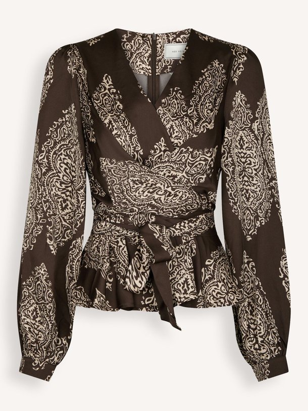 Ontdek de Rista, geweven top met print van Neo Noir bij Orangebag. Op werkdagen voor 21:45 besteld, morgen in huis.