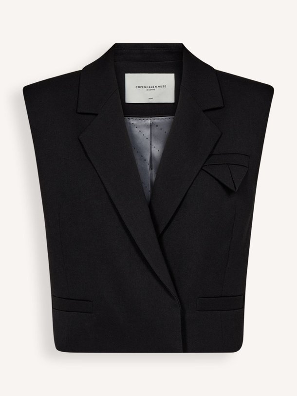 Ontdek de Tailor, viscosemix gilet van Copenhagen Muse bij Orangebag. Op werkdagen voor 21:45 besteld, morgen in huis.